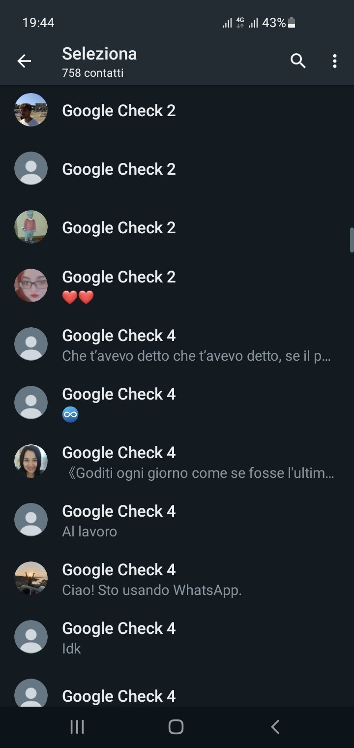 Codici di verifica Google